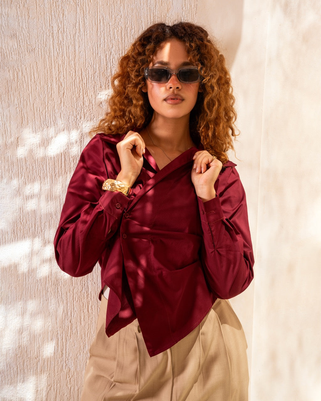 FIT SHIRT - Tailored in Smooth Gabardine